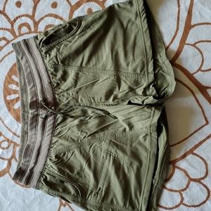 The North Face Olive Green Shorts Small